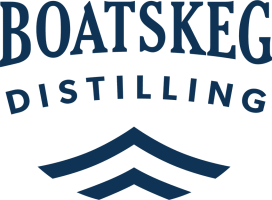 Boatskeg Distilling logo.