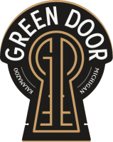 Green Door Distilling logo.