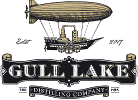 Gull Lake Distilling logo.