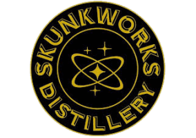 Skunkworks Distillery logo.
