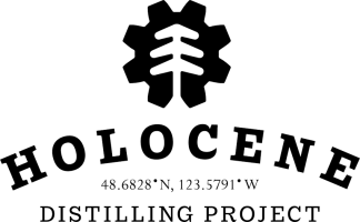 Halocene Distilling Project logo.