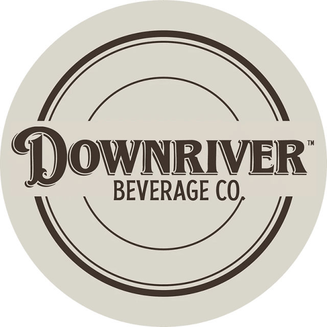 Downriver Beverage Company logo.