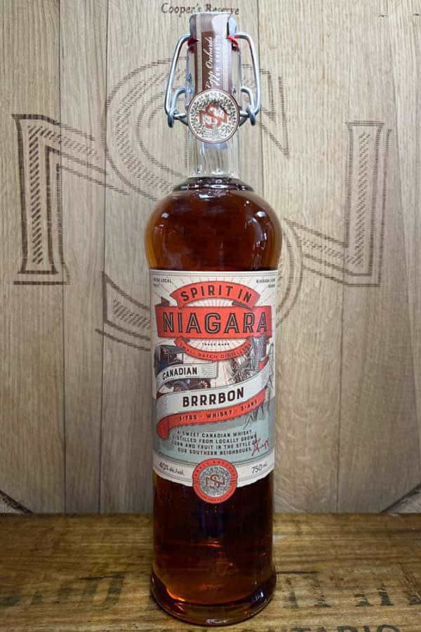 Canadian Brrrbon from Spirit in Niagara Small Batch Distillers.