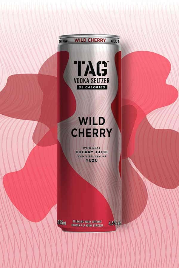 Tag Vodka Seltzer - Wild Cherry with Yuzu